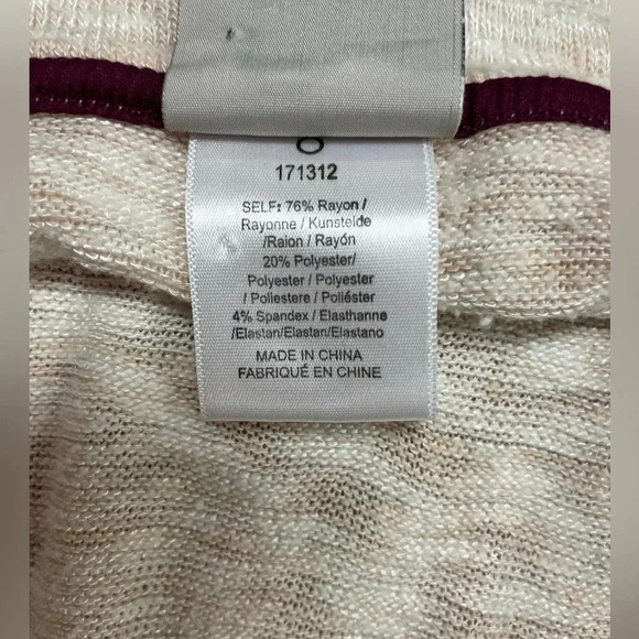 Dolan Anthropologie Open Cream Cardigan Hoodie  Size XS - Picture 6 of 8